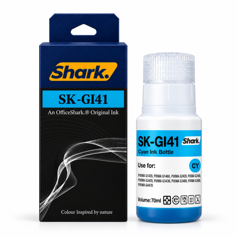 Shark Original GI41 Ink Bottle, 70 ml, for Canon - Cyan