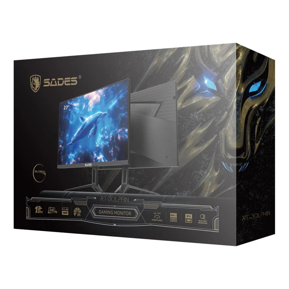 Sades SA-F03F27B gaming monitor, product view 5