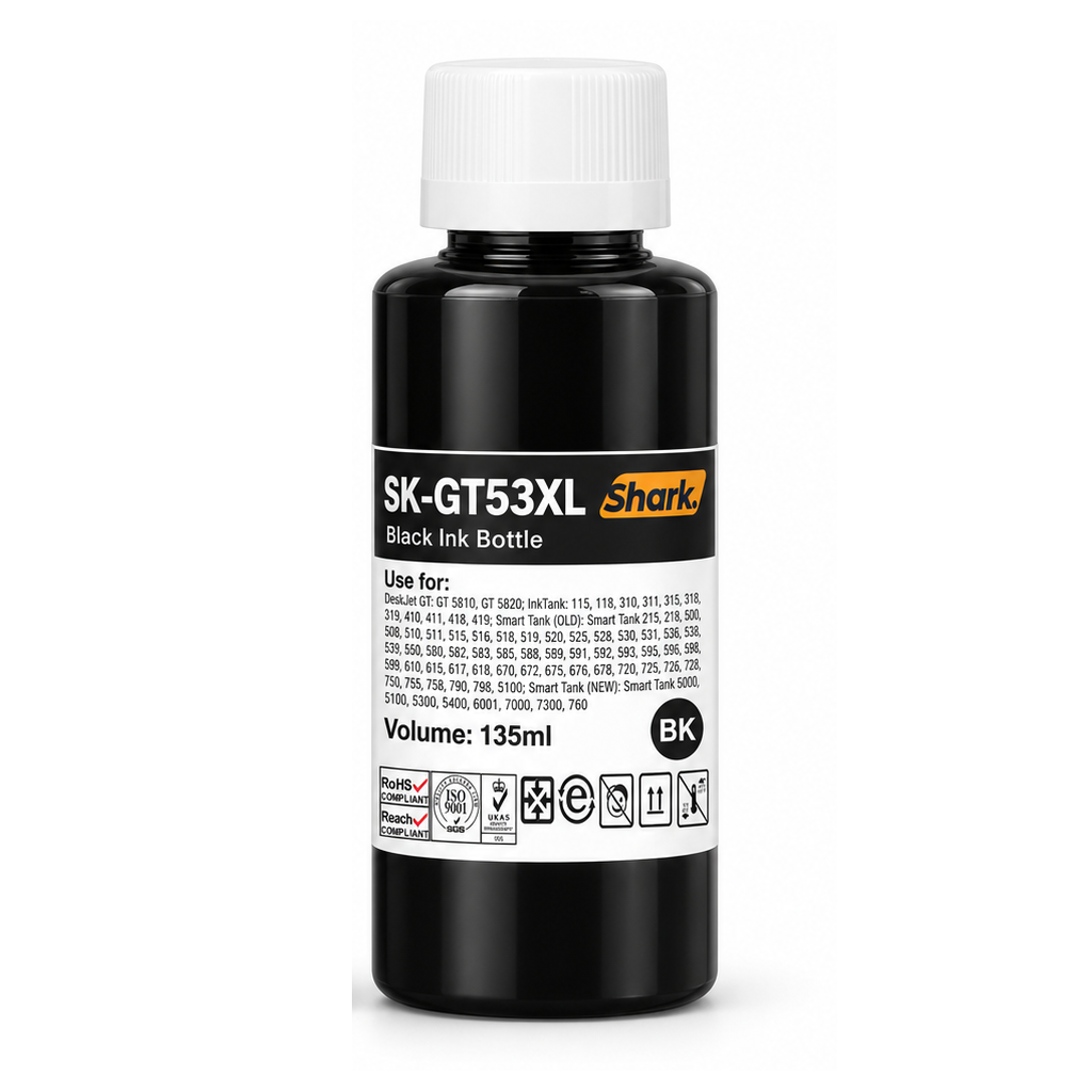 Shark Original GT53XL / GT52 Ink Bottle for HP - Image 2