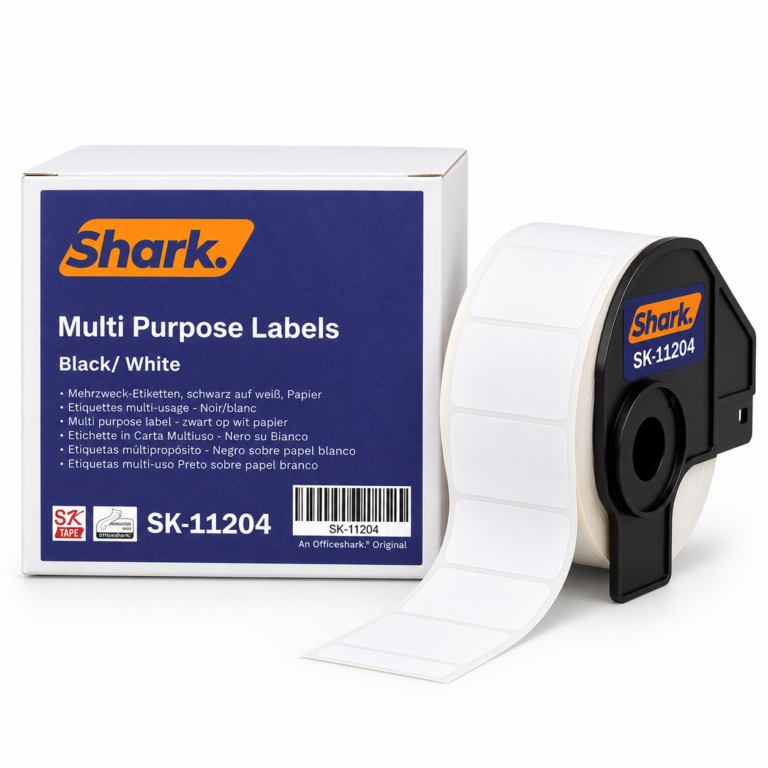 Shark SK-11204 Multi-Purpose Labels – 17 × 54 mm – 400 labels
