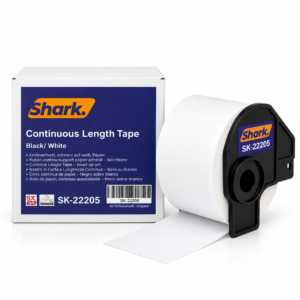 Shark SK-22205 Continuous Label Roll – 62 mm × 30.48 m