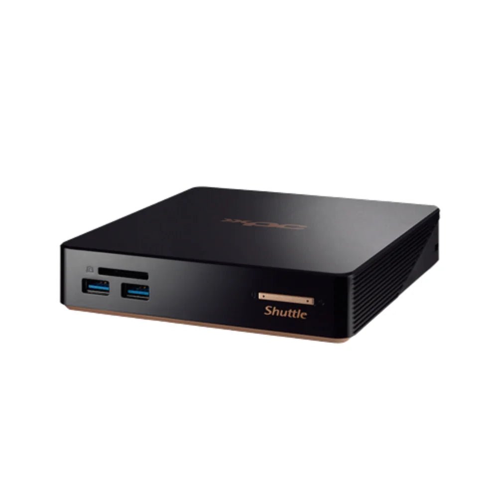 Shuttle XPC Nano NC01U3 Barebone Mini PC, product view 2