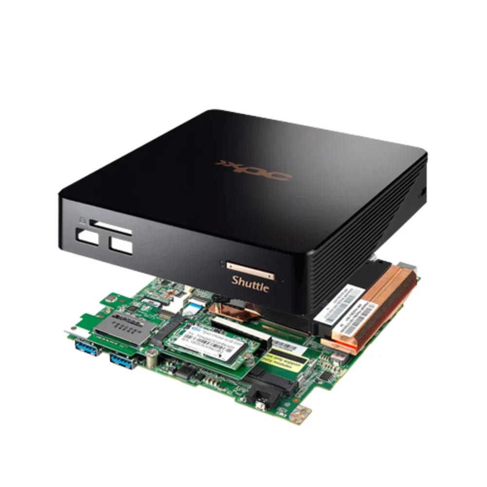 Shuttle XPC Nano NC01U3 Barebone Mini PC, product view 6