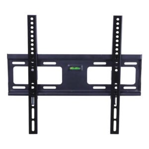 Skill Tech Fixed TV Wall Mount Bracket (SH-43F) – Black, Steel, Supports 23″ to 65″ Monitors and Displays