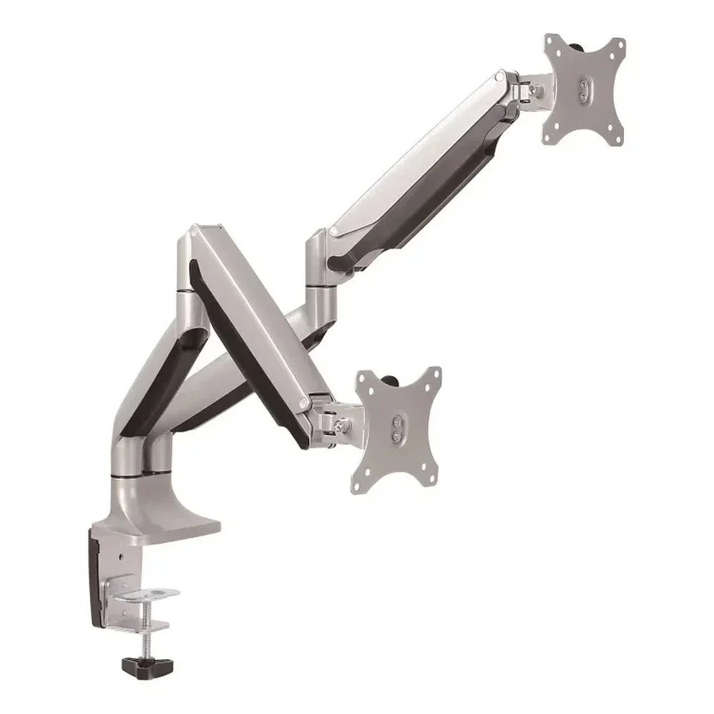 Skill Tech Thin Gas Spring Assisted Dual Monitor Arm (SH100-C024), product view 1