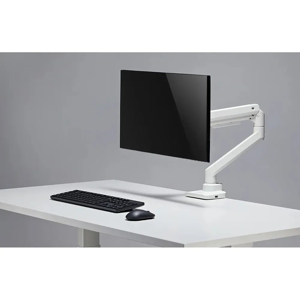 Skill Tech Single Monitor Desk Mount with USB & Type-C Ports (SH69-C012UC), product view 4