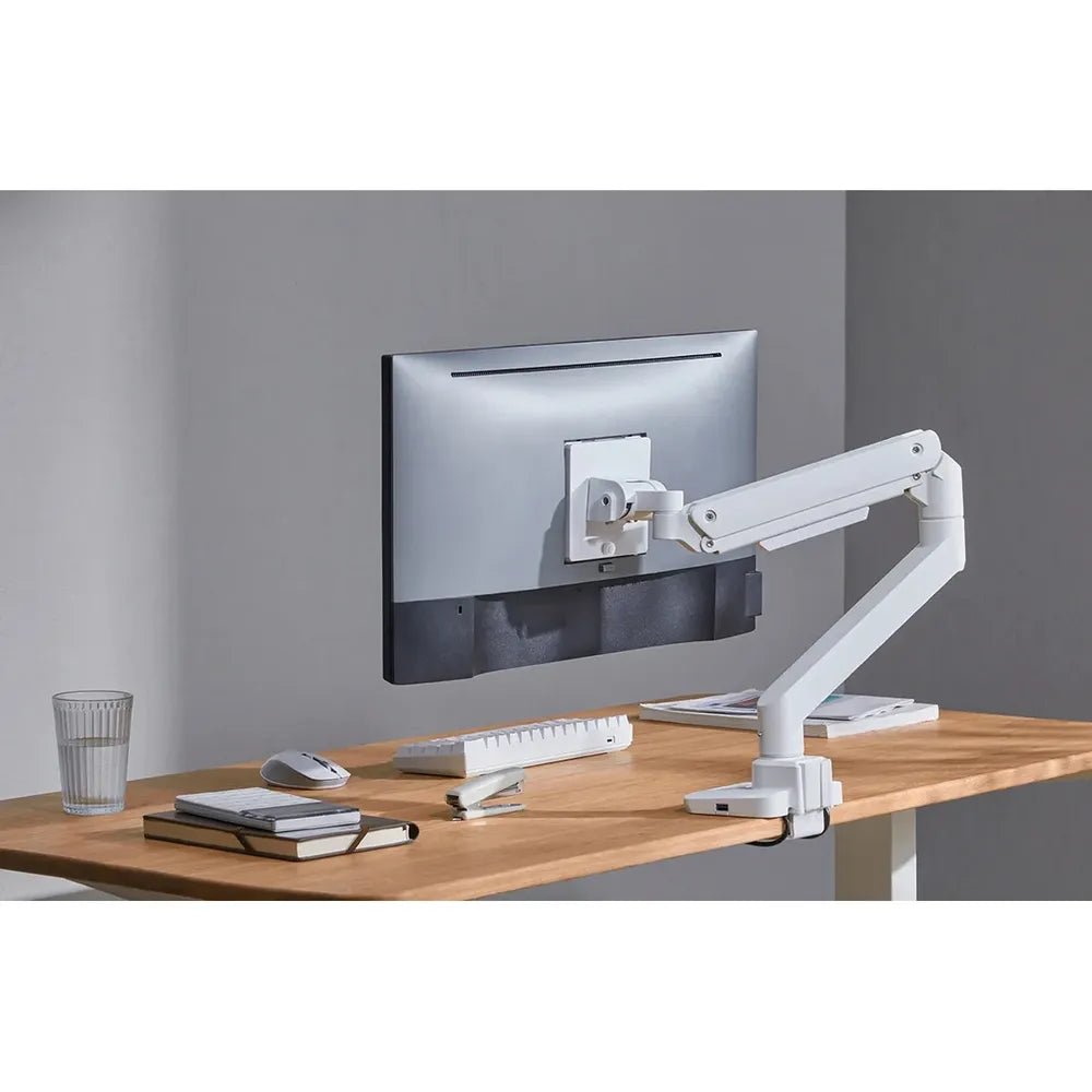 Skill Tech Single Monitor Desk Mount with USB & Type-C Ports (SH69-C012UC), product view 5