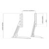 Skill Tech Tabletop TV Stand (SH-4270B), product view 5