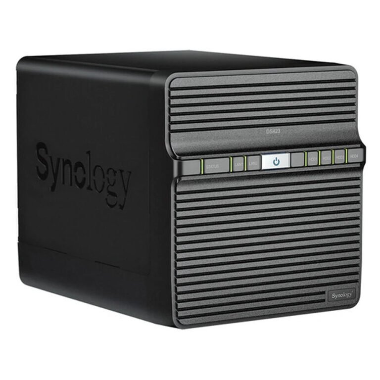 Synology DiskStation DS423 4-Bay Desktop NAS Enclosure – Realtek RTD1619B, 2 GB DDR4 Non-ECC