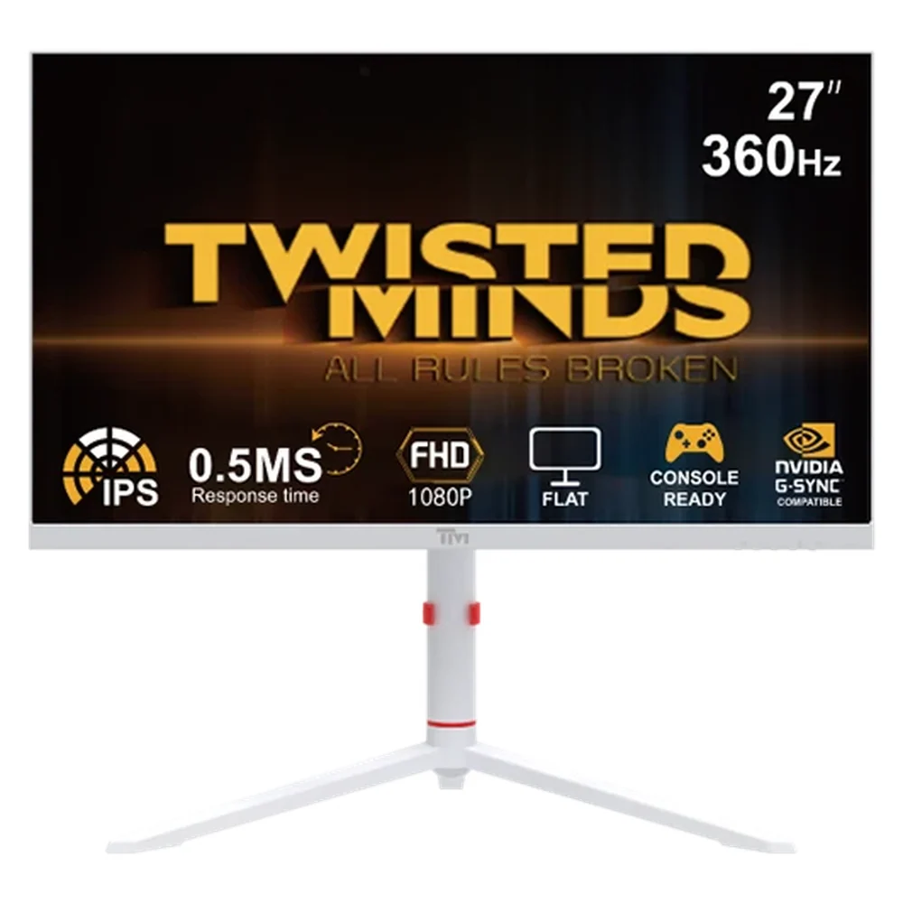 Twisted Minds Frost Series Gaming Monitor (TMA27FHD360IPS), product view 1