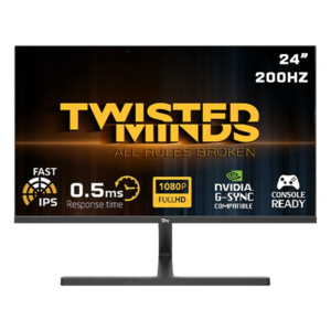 Twisted Minds TM24FHD200IPS Gaming Monitor (TMT24FHD200IPS) – 23.8-inch, FHD (1920 × 1080), 200Hz