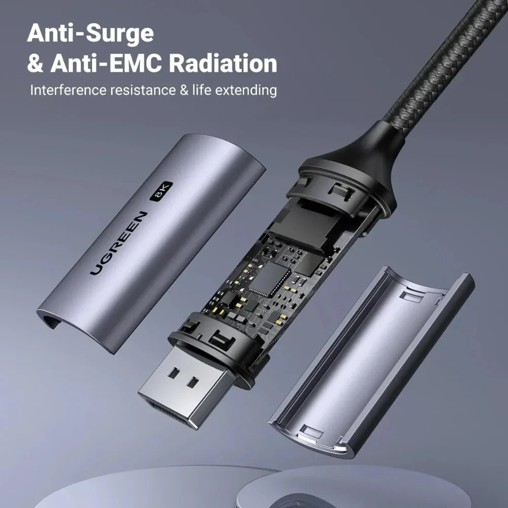25839 product view 6 UGREEN 3M USB-C to DisplayPort 1.4 Cable (25839), product view 6