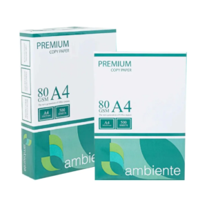 Ambiente A4 80gsm Copy Paper – Box of 5 Reams (2,500 Sheets)