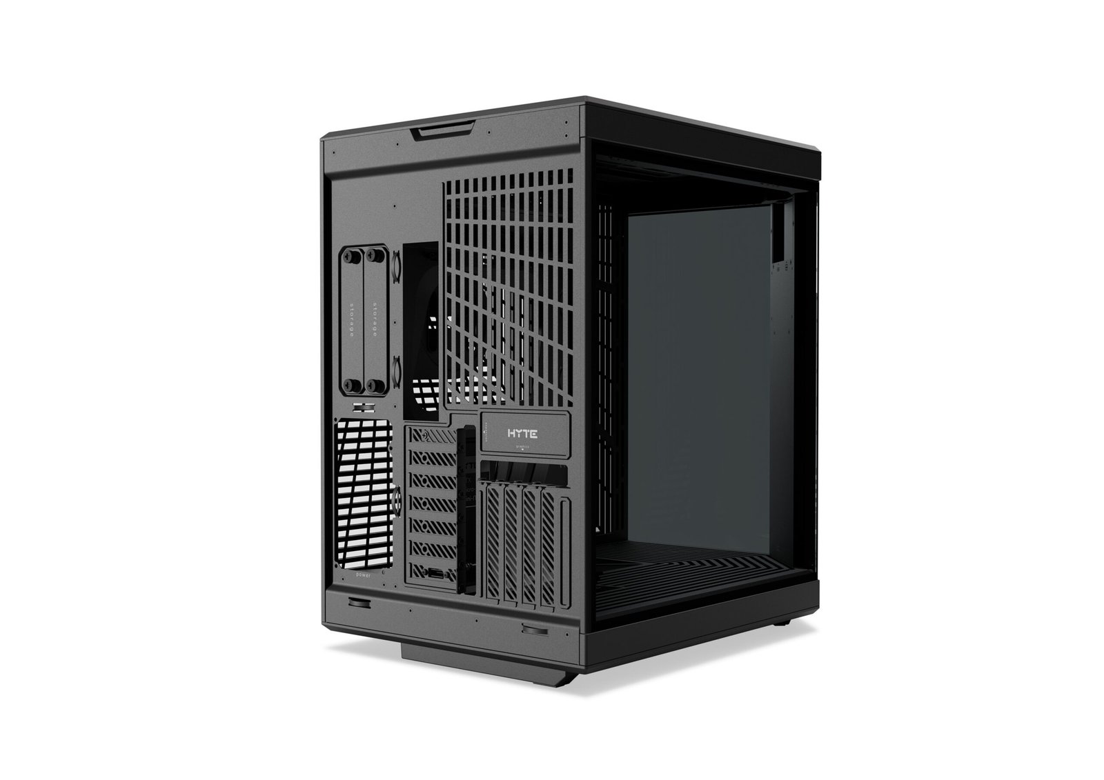 Hyte Y70 Touch Infinite Dual Chamber Mid-Tower ATX Case (CS-HYTEY70TI-BB), product view 4