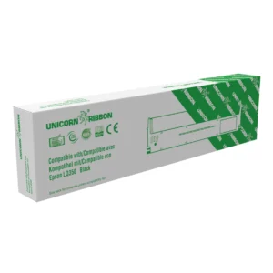 Unicorn LQ350 Black Ribbon Cartridge, 10m